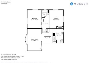 2 Bedroom 208 floor plan
